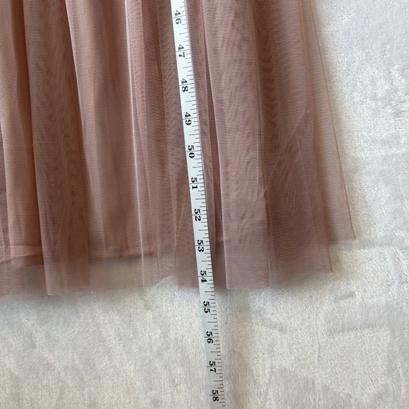 ASOS Anaya With Love womens Bridesmaid Tulle Ruffle Sleeve Maxi Dress US 12 NWT - Picture 7 of 13